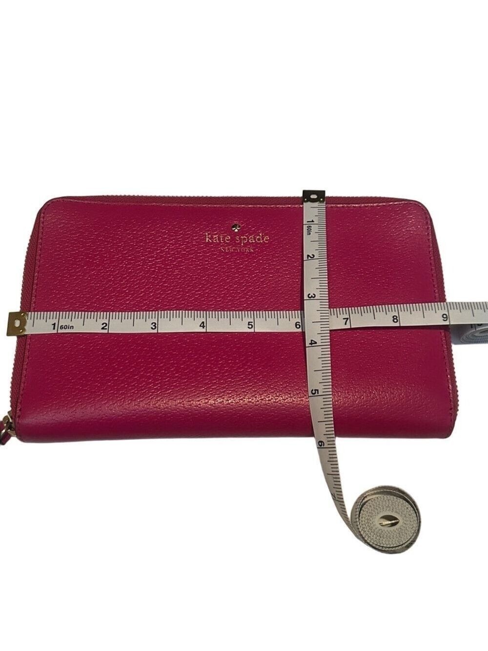 Kate Spade Fuchsia Zip Around Wallet - Picture 9 of 9
